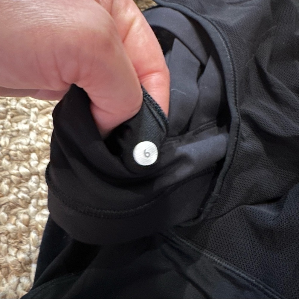 Lulu lemon Lululemon Fast As Light 2-In-1 Tank Black size 6 - Picture 11 of 12